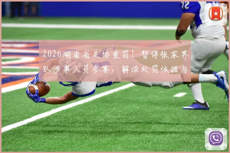 2026湖南省足协重罚！暂停张家界队涉事人员参赛，解读处罚依据与对湖南足球的长远影响